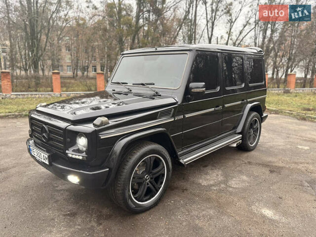 Черный Мерседес Г-Класс, объемом двигателя 4.97 л и пробегом 260 тыс. км за 19400 $, фото 3 на Automoto.ua