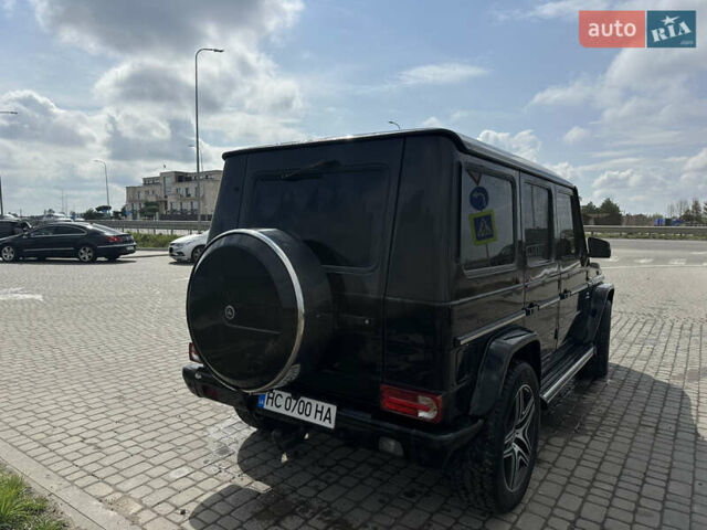 Черный Мерседес Г-Класс, объемом двигателя 4.97 л и пробегом 300 тыс. км за 19999 $, фото 5 на Automoto.ua