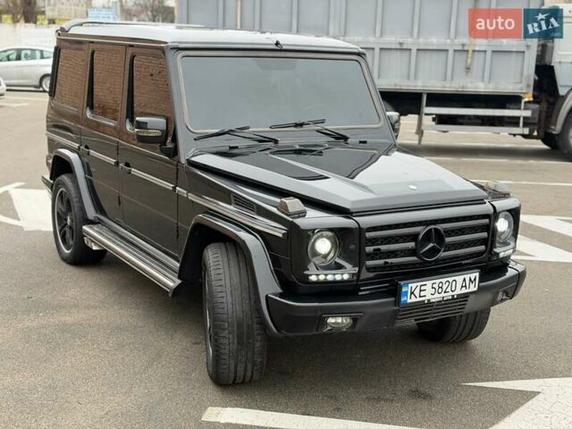 Черный Мерседес Г-Класс, объемом двигателя 4.97 л и пробегом 280 тыс. км за 16900 $, фото 4 на Automoto.ua