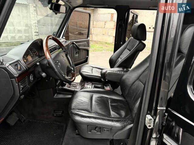 Черный Мерседес Г-Класс, объемом двигателя 4.97 л и пробегом 280 тыс. км за 16900 $, фото 7 на Automoto.ua