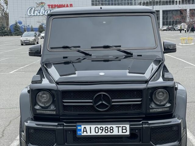 Черный Мерседес Г-Класс, объемом двигателя 5 л и пробегом 300 тыс. км за 23000 $, фото 1 на Automoto.ua