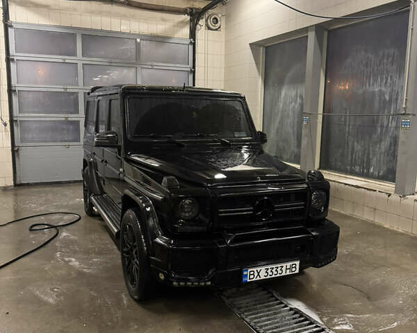 Чорний Мерседес Г-Клас, об'ємом двигуна 4.97 л та пробігом 333 тис. км за 27500 $, фото 1 на Automoto.ua