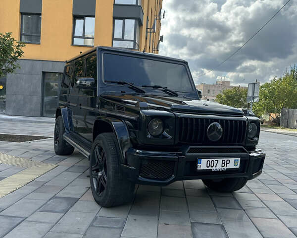Черный Мерседес Г-Класс, объемом двигателя 5 л и пробегом 316 тыс. км за 27000 $, фото 11 на Automoto.ua