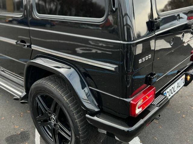 Чорний Мерседес Г-Клас, об'ємом двигуна 5 л та пробігом 258 тис. км за 21900 $, фото 10 на Automoto.ua