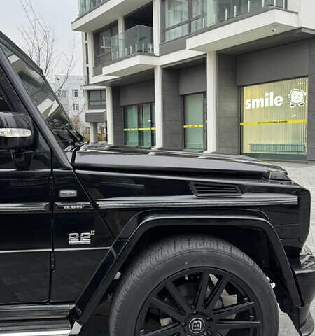 Черный Мерседес Г-Класс, объемом двигателя 4.97 л и пробегом 184 тыс. км за 25500 $, фото 2 на Automoto.ua