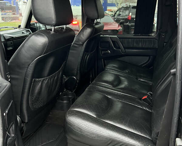 Чорний Мерседес Г-Клас, об'ємом двигуна 5 л та пробігом 259 тис. км за 23000 $, фото 21 на Automoto.ua