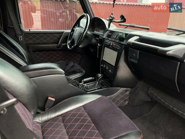 Черный Мерседес Г-Класс, объемом двигателя 5 л и пробегом 205 тыс. км за 22900 $, фото 20 на Automoto.ua