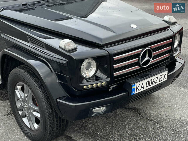 Черный Мерседес Г-Класс, объемом двигателя 5 л и пробегом 205 тыс. км за 22900 $, фото 3 на Automoto.ua
