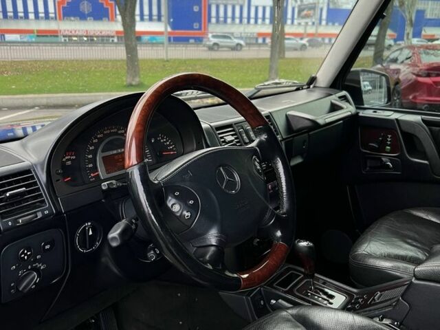 Чорний Мерседес Г-Клас, об'ємом двигуна 5 л та пробігом 258 тис. км за 21900 $, фото 9 на Automoto.ua