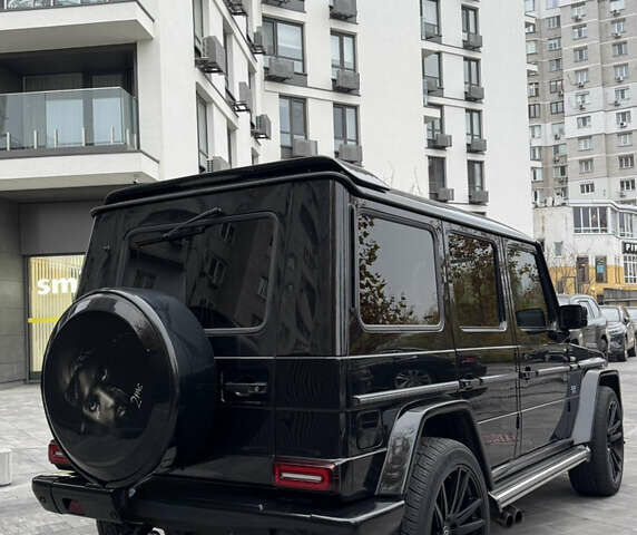 Чорний Мерседес Г-Клас, об'ємом двигуна 5 л та пробігом 183 тис. км за 25999 $, фото 4 на Automoto.ua