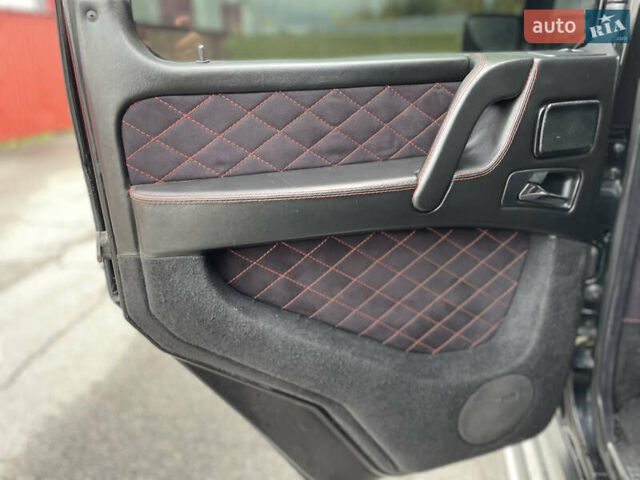 Черный Мерседес Г-Класс, объемом двигателя 5 л и пробегом 205 тыс. км за 22900 $, фото 16 на Automoto.ua