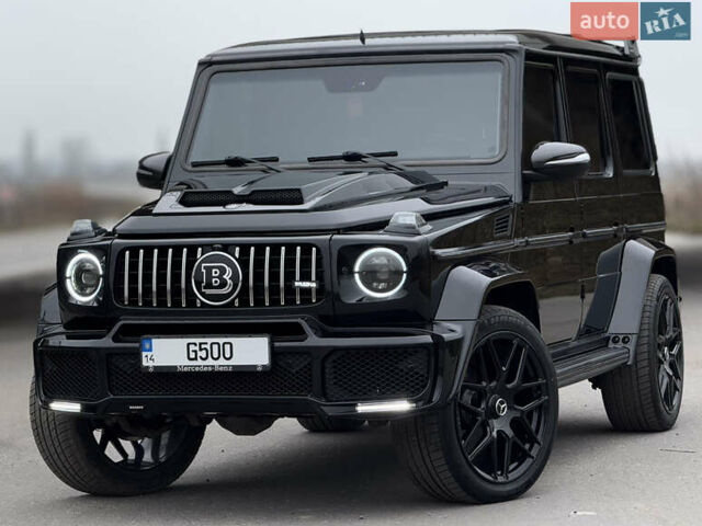 Черный Мерседес Г-Класс, объемом двигателя 5 л и пробегом 150 тыс. км за 39500 $, фото 4 на Automoto.ua