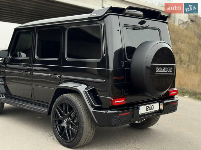Черный Мерседес Г-Класс, объемом двигателя 5 л и пробегом 150 тыс. км за 39500 $, фото 21 на Automoto.ua