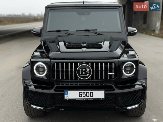 Черный Мерседес Г-Класс, объемом двигателя 5 л и пробегом 150 тыс. км за 39500 $, фото 8 на Automoto.ua