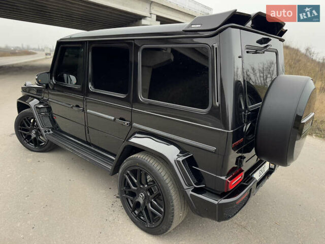 Черный Мерседес Г-Класс, объемом двигателя 5 л и пробегом 150 тыс. км за 39500 $, фото 24 на Automoto.ua