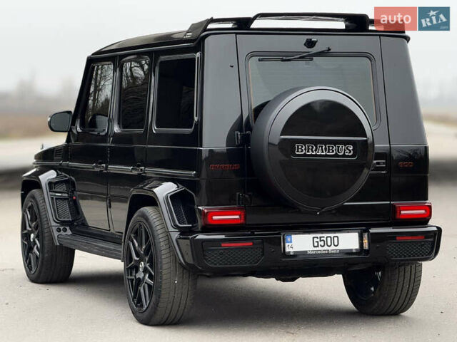 Черный Мерседес Г-Класс, объемом двигателя 5 л и пробегом 150 тыс. км за 39500 $, фото 20 на Automoto.ua