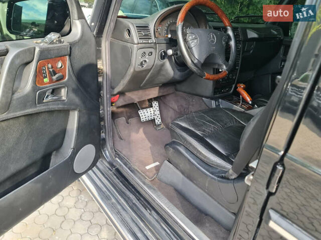 Чорний Мерседес Г-Клас, об'ємом двигуна 5 л та пробігом 160 тис. км за 25000 $, фото 4 на Automoto.ua