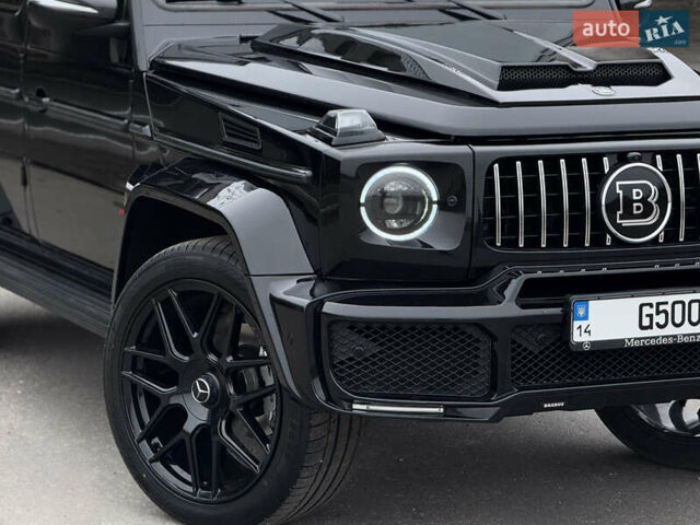 Черный Мерседес Г-Класс, объемом двигателя 5 л и пробегом 150 тыс. км за 39500 $, фото 1 на Automoto.ua