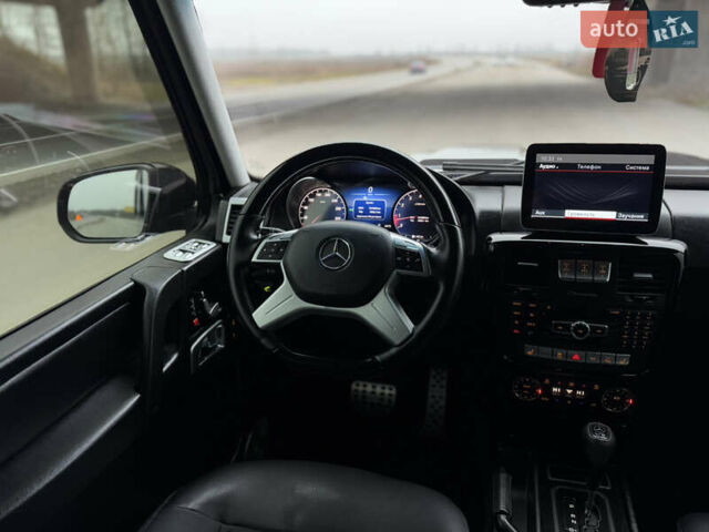Черный Мерседес Г-Класс, объемом двигателя 5 л и пробегом 150 тыс. км за 39500 $, фото 39 на Automoto.ua