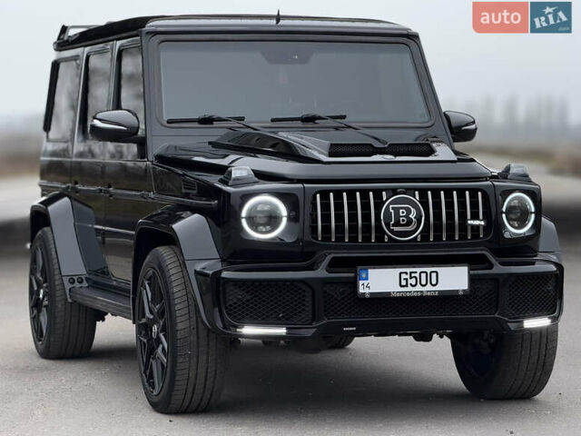 Черный Мерседес Г-Класс, объемом двигателя 5 л и пробегом 150 тыс. км за 39500 $, фото 2 на Automoto.ua