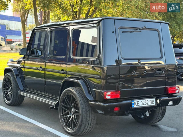 Черный Мерседес Г-Класс, объемом двигателя 5 л и пробегом 350 тыс. км за 28000 $, фото 5 на Automoto.ua