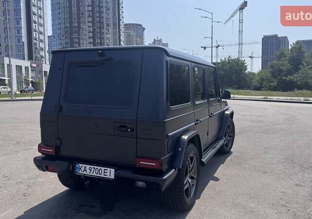 Черный Мерседес Г-Класс, объемом двигателя 4.97 л и пробегом 310 тыс. км за 28000 $, фото 5 на Automoto.ua