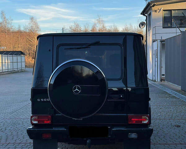 Черный Мерседес Г-Класс, объемом двигателя 5 л и пробегом 232 тыс. км за 34000 $, фото 4 на Automoto.ua