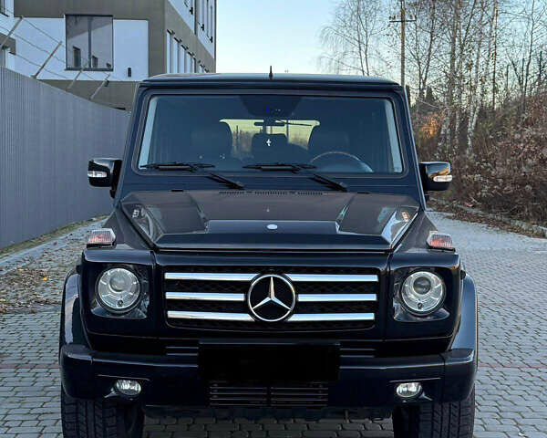 Черный Мерседес Г-Класс, объемом двигателя 5 л и пробегом 232 тыс. км за 34000 $, фото 3 на Automoto.ua