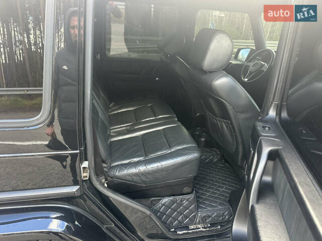 Черный Мерседес Г-Класс, объемом двигателя 5.5 л и пробегом 212 тыс. км за 35000 $, фото 21 на Automoto.ua