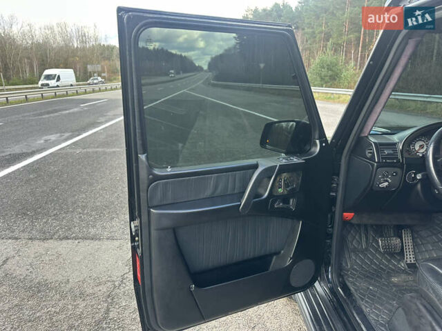 Черный Мерседес Г-Класс, объемом двигателя 5.5 л и пробегом 212 тыс. км за 35000 $, фото 12 на Automoto.ua
