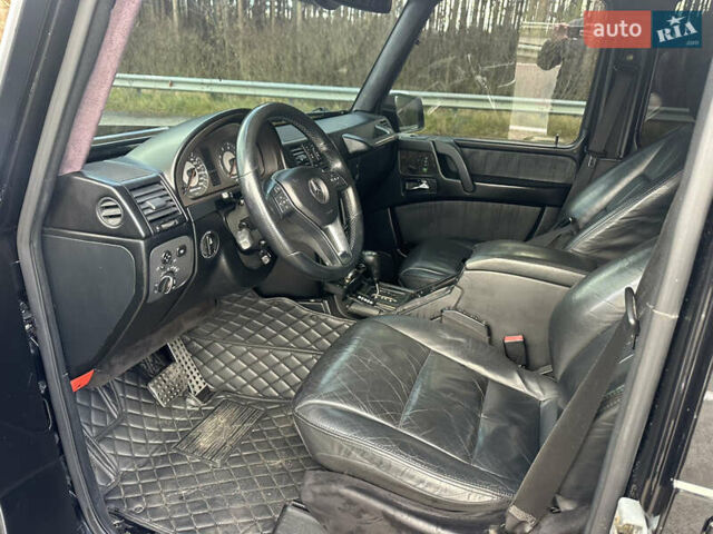Черный Мерседес Г-Класс, объемом двигателя 5.5 л и пробегом 212 тыс. км за 35000 $, фото 13 на Automoto.ua