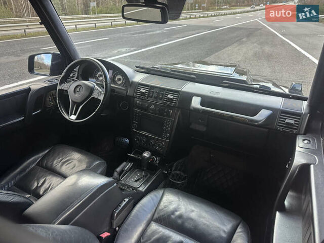 Черный Мерседес Г-Класс, объемом двигателя 5.5 л и пробегом 212 тыс. км за 35000 $, фото 22 на Automoto.ua