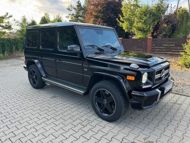 Черный Мерседес Г-Класс, объемом двигателя 5.5 л и пробегом 200 тыс. км за 8500 $, фото 6 на Automoto.ua