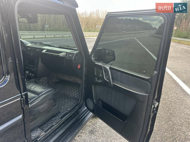 Черный Мерседес Г-Класс, объемом двигателя 5.5 л и пробегом 212 тыс. км за 35000 $, фото 20 на Automoto.ua