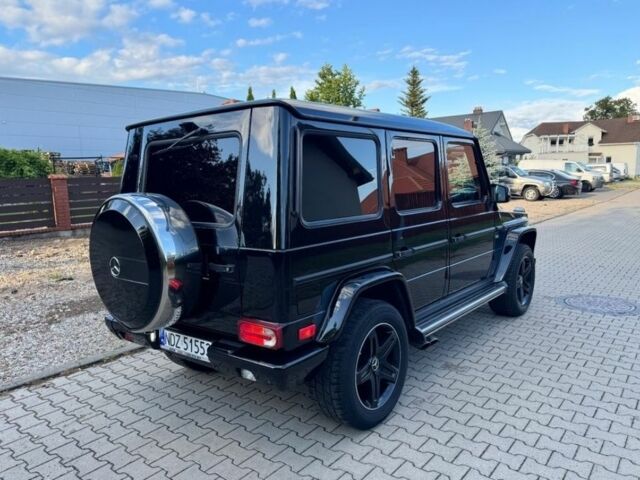 Черный Мерседес Г-Класс, объемом двигателя 5.5 л и пробегом 200 тыс. км за 8500 $, фото 2 на Automoto.ua