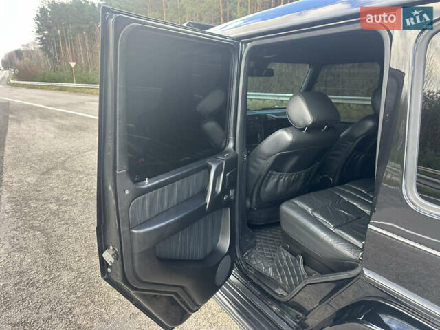 Черный Мерседес Г-Класс, объемом двигателя 5.5 л и пробегом 212 тыс. км за 35000 $, фото 16 на Automoto.ua