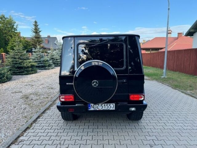 Черный Мерседес Г-Класс, объемом двигателя 5.5 л и пробегом 200 тыс. км за 8500 $, фото 4 на Automoto.ua