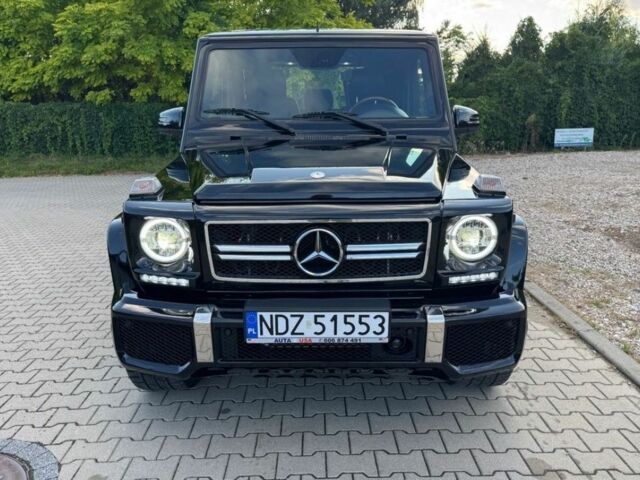 Черный Мерседес Г-Класс, объемом двигателя 5.5 л и пробегом 200 тыс. км за 8500 $, фото 1 на Automoto.ua
