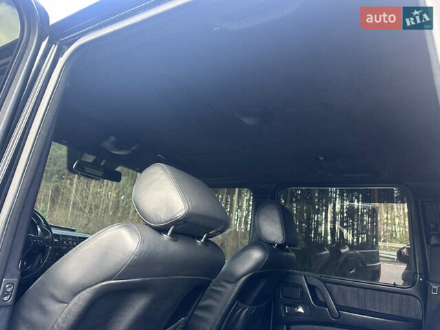 Черный Мерседес Г-Класс, объемом двигателя 5.5 л и пробегом 212 тыс. км за 35000 $, фото 18 на Automoto.ua