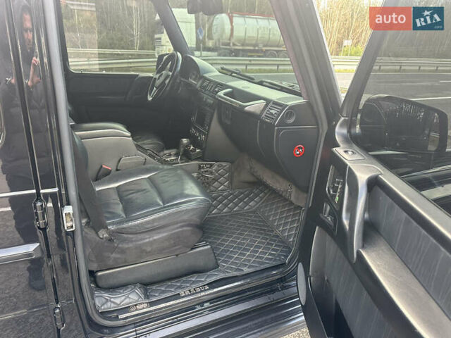 Черный Мерседес Г-Класс, объемом двигателя 5.5 л и пробегом 212 тыс. км за 35000 $, фото 19 на Automoto.ua
