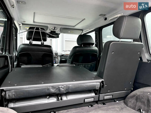 Черный Мерседес Г-Класс, объемом двигателя 5.5 л и пробегом 131 тыс. км за 45000 $, фото 42 на Automoto.ua