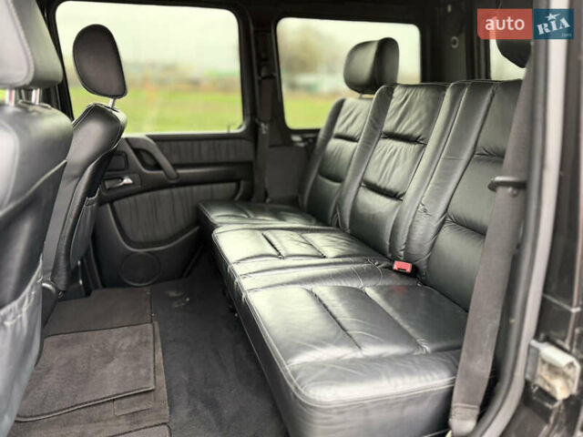 Черный Мерседес Г-Класс, объемом двигателя 5.44 л и пробегом 198 тыс. км за 30000 $, фото 14 на Automoto.ua