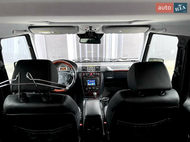 Черный Мерседес Г-Класс, объемом двигателя 5.5 л и пробегом 131 тыс. км за 45000 $, фото 44 на Automoto.ua