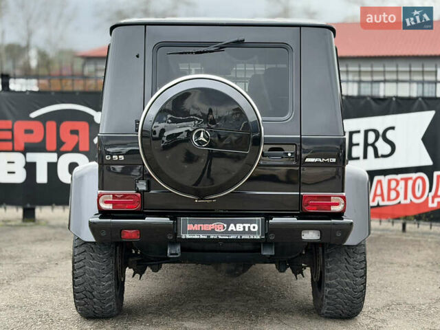 Черный Мерседес Г-Класс, объемом двигателя 5.44 л и пробегом 198 тыс. км за 30000 $, фото 4 на Automoto.ua