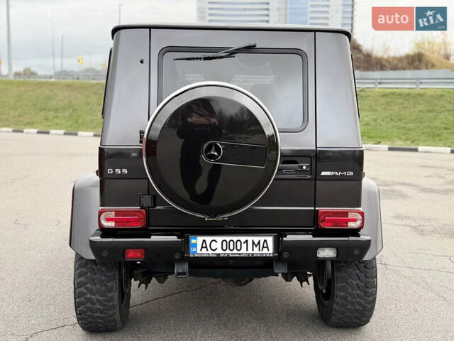 Черный Мерседес Г-Класс, объемом двигателя 5.44 л и пробегом 198 тыс. км за 30000 $, фото 2 на Automoto.ua