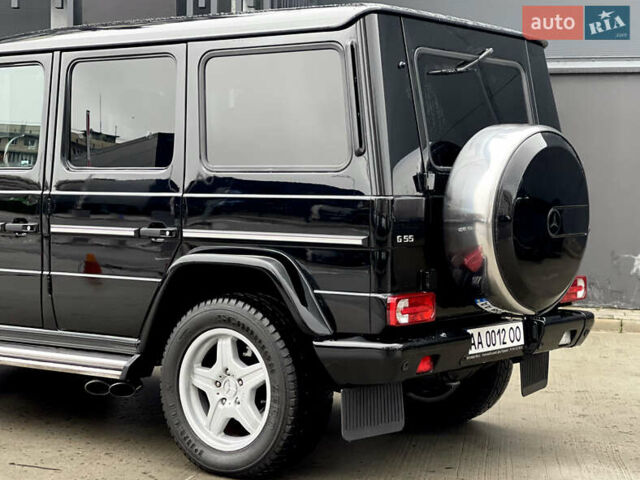 Черный Мерседес Г-Класс, объемом двигателя 5.5 л и пробегом 131 тыс. км за 45000 $, фото 15 на Automoto.ua