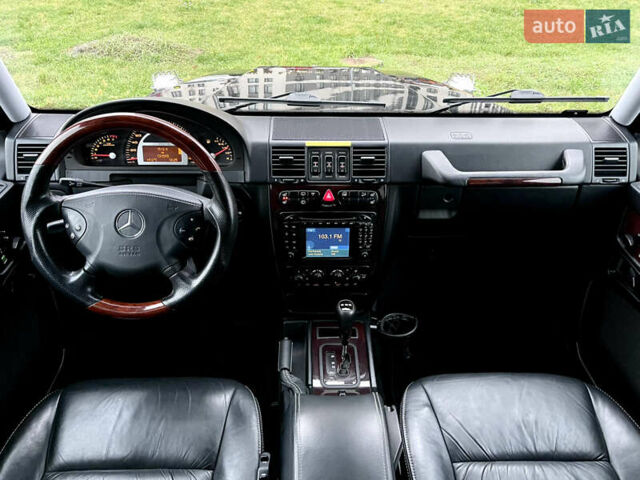 Черный Мерседес Г-Класс, объемом двигателя 5.5 л и пробегом 131 тыс. км за 45000 $, фото 53 на Automoto.ua