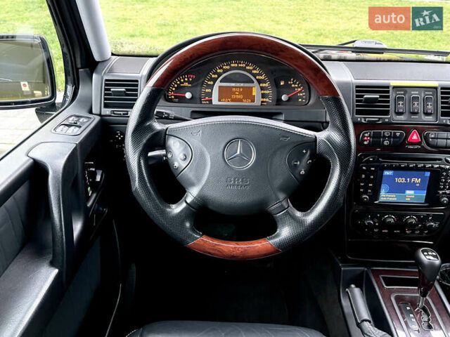 Черный Мерседес Г-Класс, объемом двигателя 5.5 л и пробегом 131 тыс. км за 45000 $, фото 1 на Automoto.ua