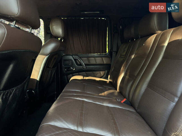 Чорний Мерседес Г-Клас, об'ємом двигуна 5.44 л та пробігом 229 тис. км за 34900 $, фото 12 на Automoto.ua