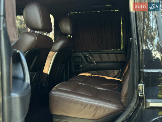 Чорний Мерседес Г-Клас, об'ємом двигуна 5.44 л та пробігом 229 тис. км за 34900 $, фото 11 на Automoto.ua